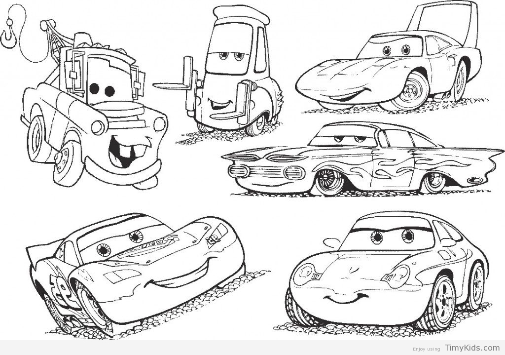 58 Top Coloring Pages For Disney Cars For Free