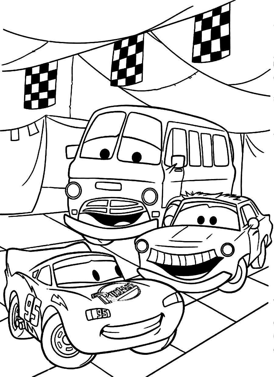 900x1240 Disney Cars Coloring Pages - Disney Cars Drawing