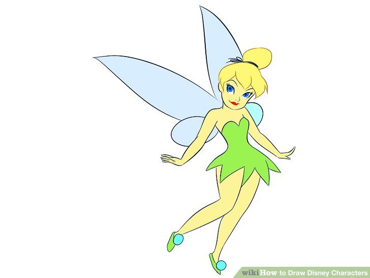 728x546 How To Draw Disney Characters - Disney Cartoon Drawings