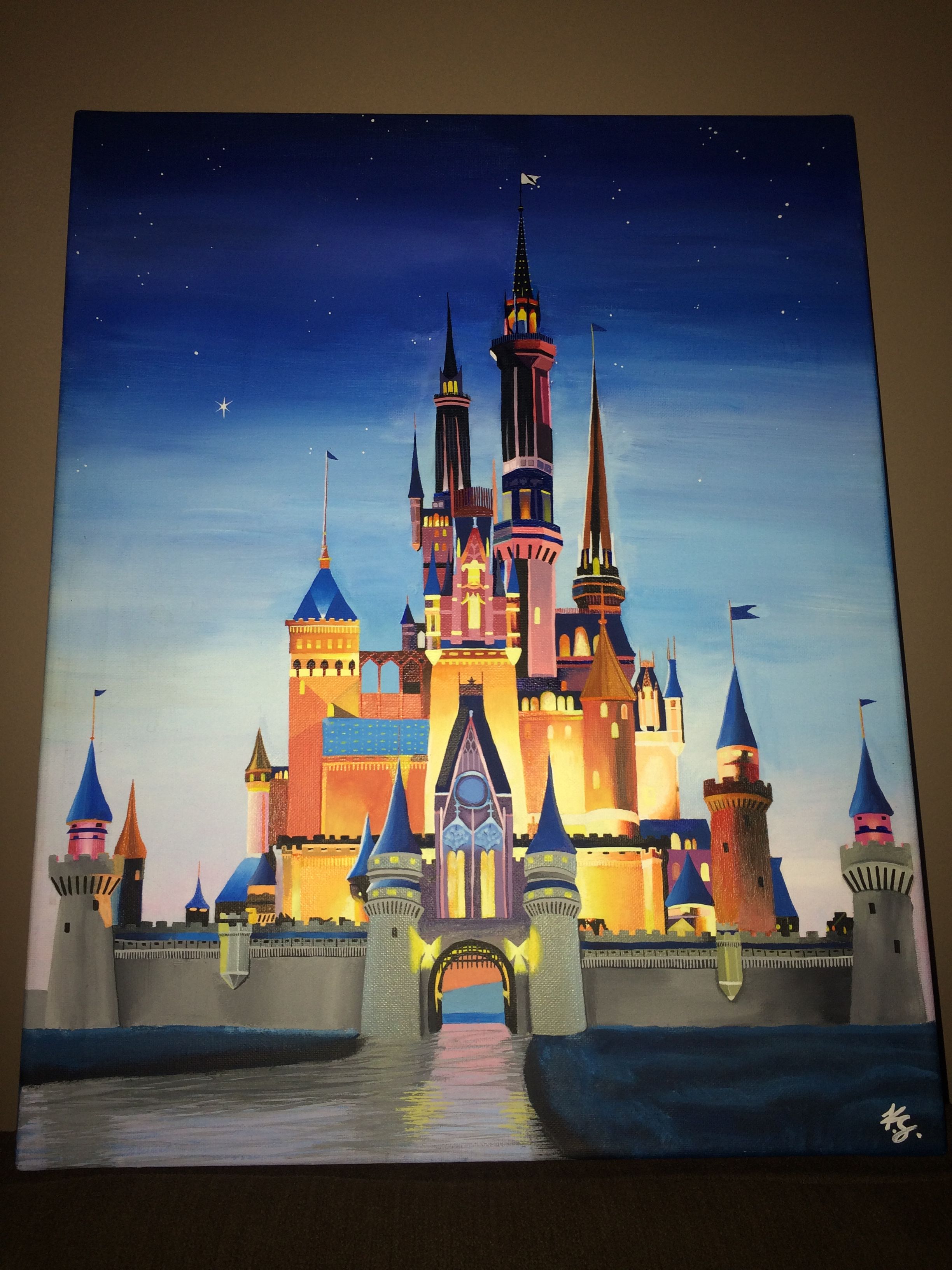 Disney Castle Drawing at Explore collection of