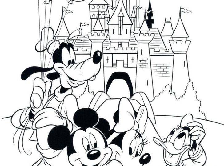 9100 Top Coloring Pages Of Disney Castle Pictures