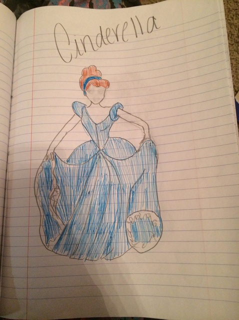 478x640 How To Draw Disney's Cinderella - Disney Cinderella Drawing