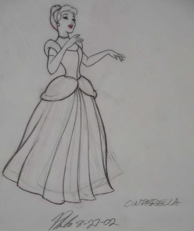 Disney Cinderella Drawing at PaintingValley.com | Explore collection of ...