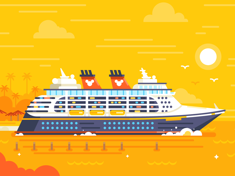 Disney Cruise Ship Drawing at Explore collection