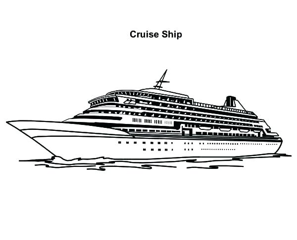 Disney Cruise Ship Drawing At Paintingvalley Com Explore