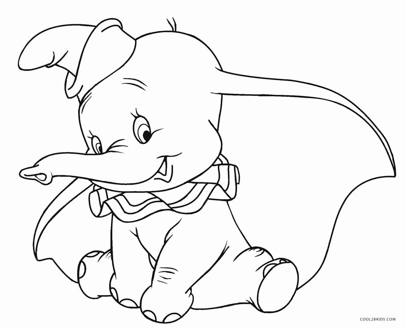 800x649 free coloring pages of baby disney characters luxury baby dumbo - Disney Drawing Pages