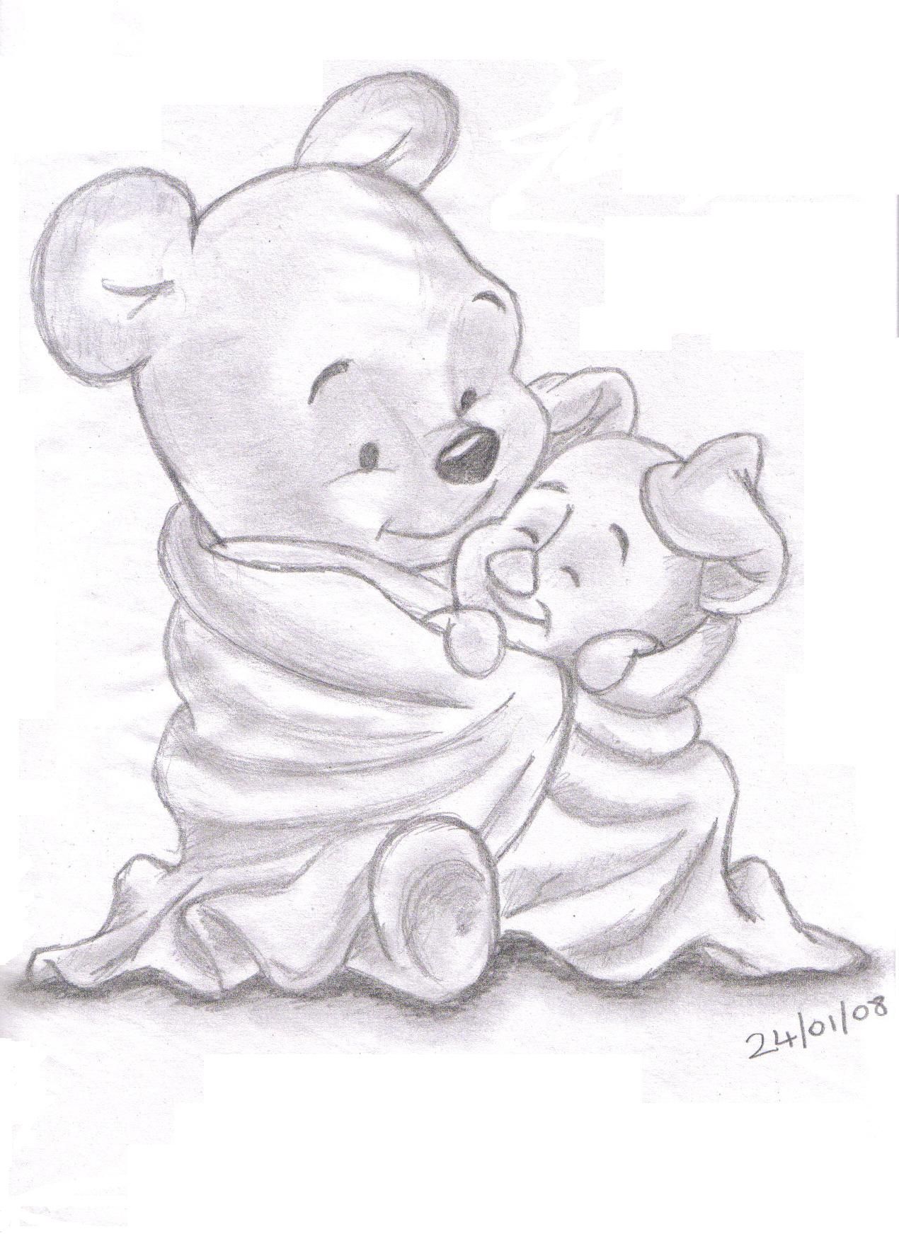 1270x1754 Sketches Of Disney Characters Pencil Sketches Of Disney - Disney Drawing Pictures