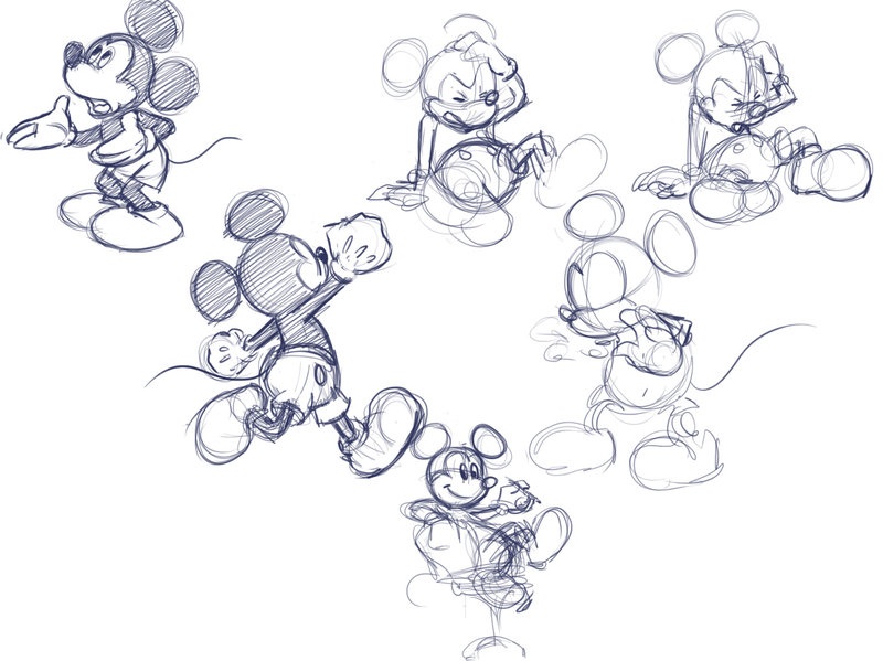 800x599 Disney Sketches Images Mickey Sketches Hd Wallpaper And Background - Disney Drawing Wallpaper