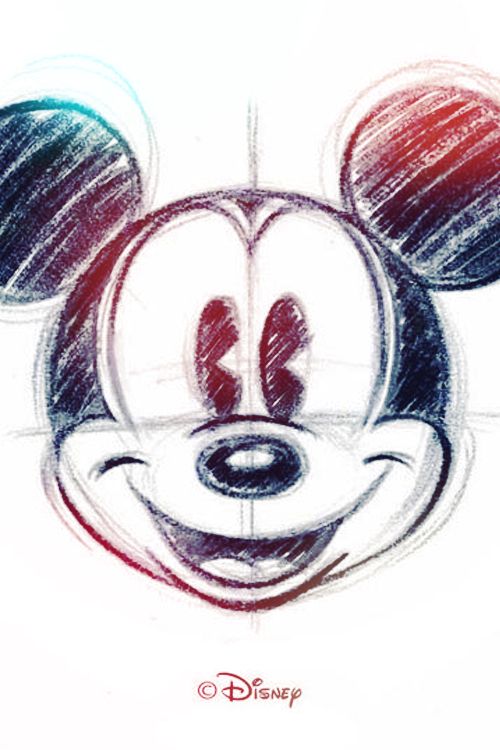 500x750 Mickey Mouse - Disney Drawing Wallpaper