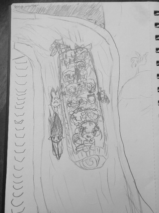 320x427 Disney Drawings On Paigeeworld Pictures Of Disney - Disney Drawings