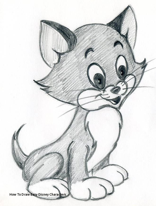 660x875 Easy Drawings Of Disney Characters - Disney Drawings Easy