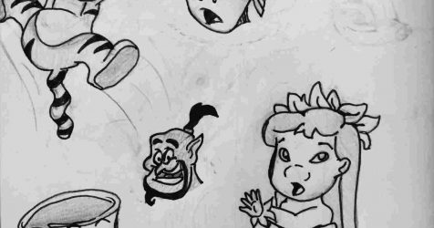 476x250 fearsome disney easy drawings disneyland cute and really wmstdc - Disney Drawings Easy