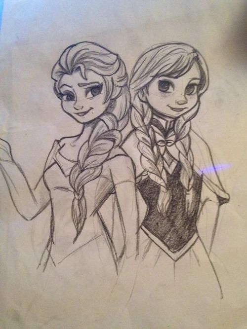 500x667 Disney Drawings Frozen Discovered - Disney Drawings Frozen