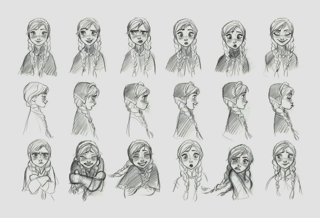 1060x721 daniel gonzales art of disney's frozen - Disney Drawings Frozen