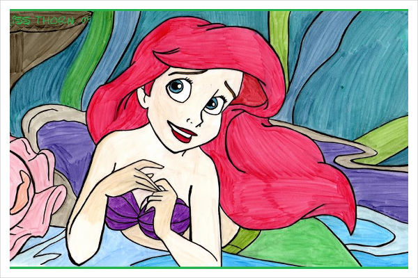 600x400 Disney Drawings Free Premium Templates - Disney Drawings Princess