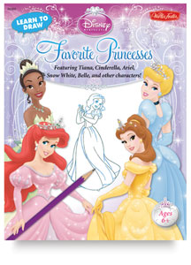 216x300 Learn To Draw Disney Favorite Princesses - Disney Drawings Princess