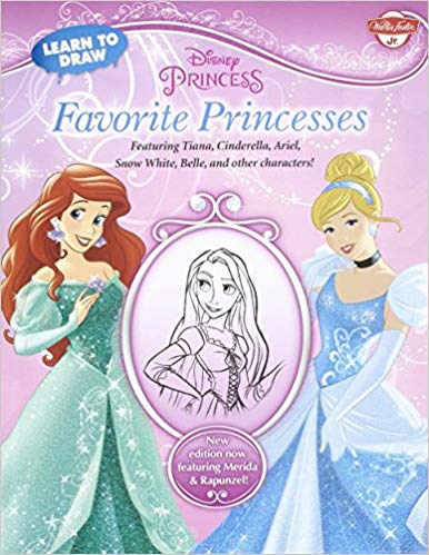386x499 Learn To Draw Disney Favorite Princesses Featuring Tiana - Disney Drawings Princess