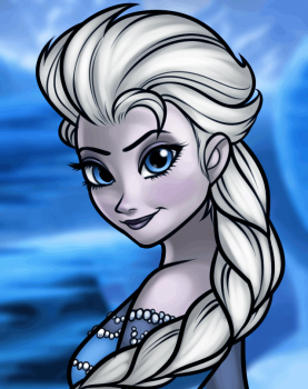 277x350 How To Draw How To Draw Elsa, Elsa The Snow Queen From Frozen - Disney Elsa Drawing