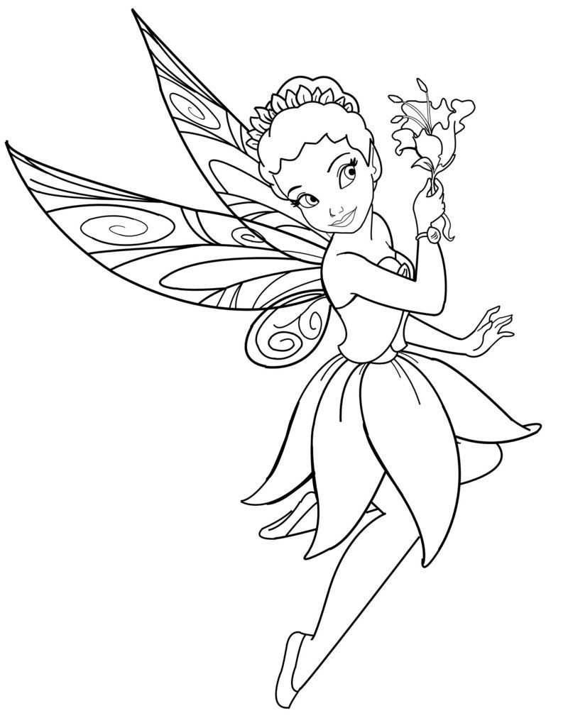 800x1012 Fairy Coloring Sheets Disney Characters Fairies Iridessa - Disney Fairies Drawings