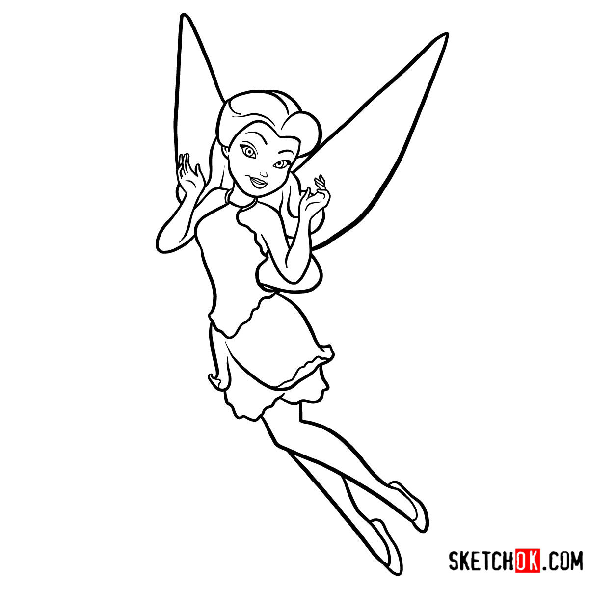 Disney Fairies Drawings at PaintingValley.com | Explore collection of