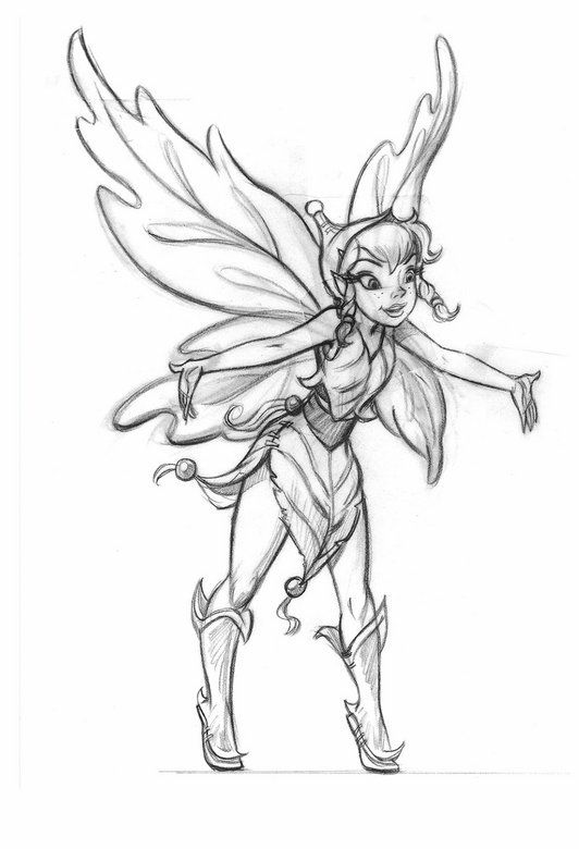 532x780 The Art Of Disney Fairies Art Creativity In Disney Art - Disney Fairies Drawings