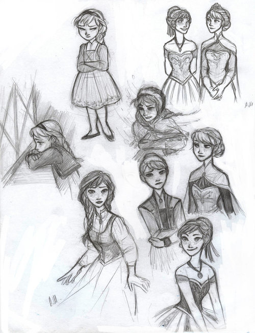 500x653 Frozen Drawing Uploaded - Disney Frozen Drawing