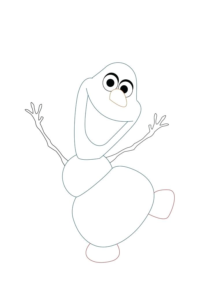 768x994 pictures of olaf from frozen packed with from frozen drawing - Disney Frozen Drawing