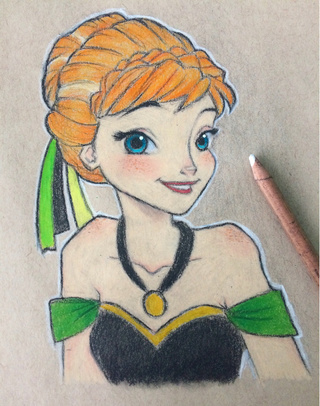 320x406 Disneyfrozen Drawings On Paigeeworld Pictures Of Disneyfrozen - Disney Frozen Drawing
