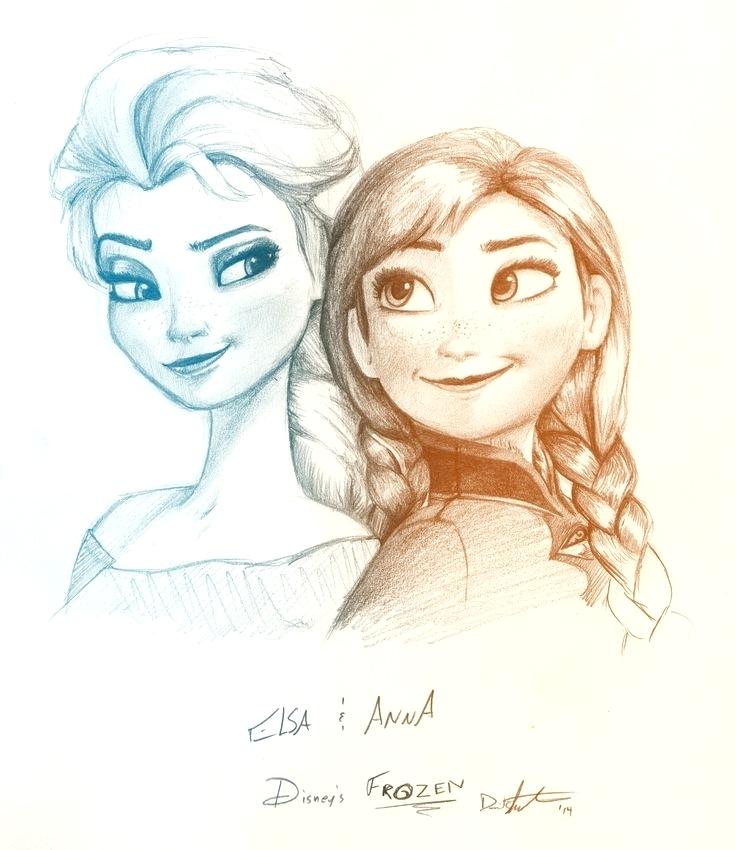 736x850 Elsa Frozen Drawing - Disney Frozen Drawing