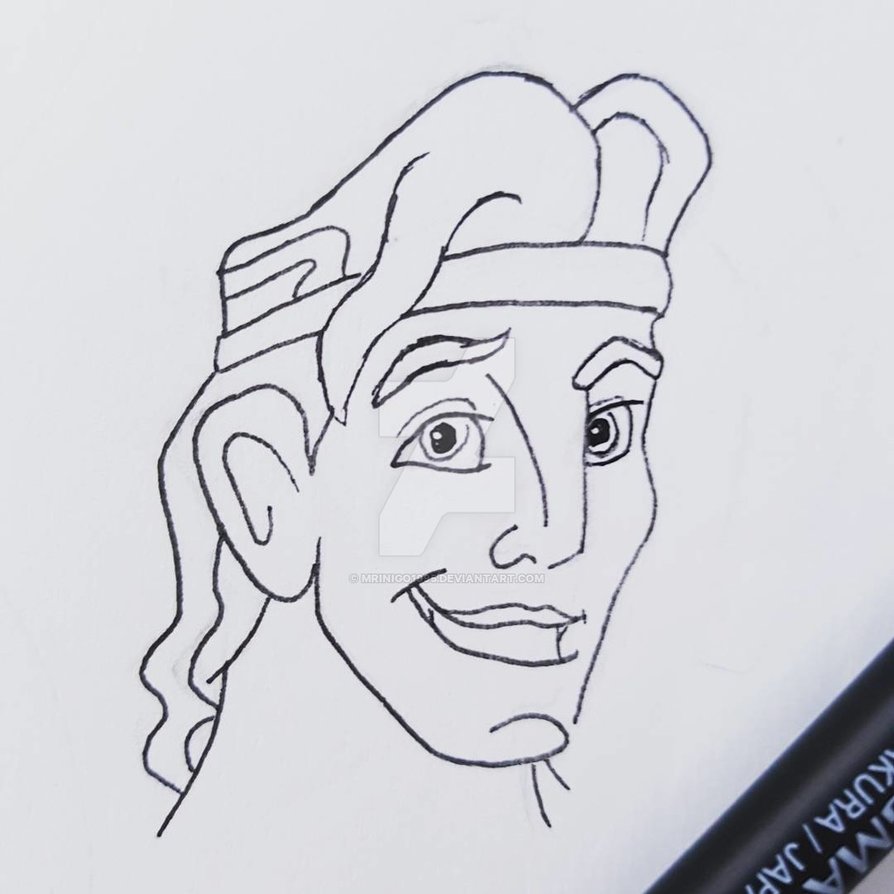 894x894 hercules - Disney Hercules Drawing