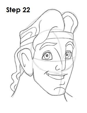 300x388 hercules drawing wanna draw in disney character - Disney Hercules Drawing