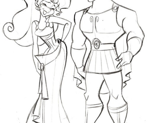 300x250 hercules meg discovered - Disney Hercules Drawing