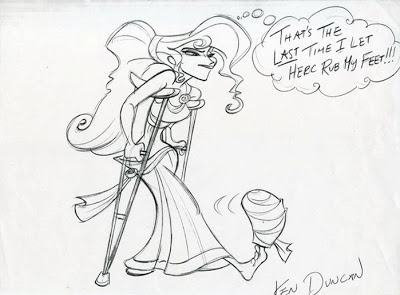 400x295 living lines library hercules - Disney Hercules Drawing