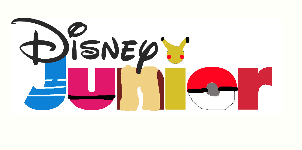 1006x501 pokemon disney junior logo - Disney Junior Drawing