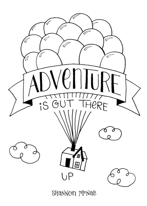 500x700 Disney Quotes Project Shannon Mcnab - Disney Line Drawings