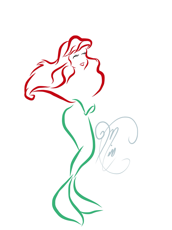 600x800 Disney Tattoo Line Art On Behance - Disney Line Drawings