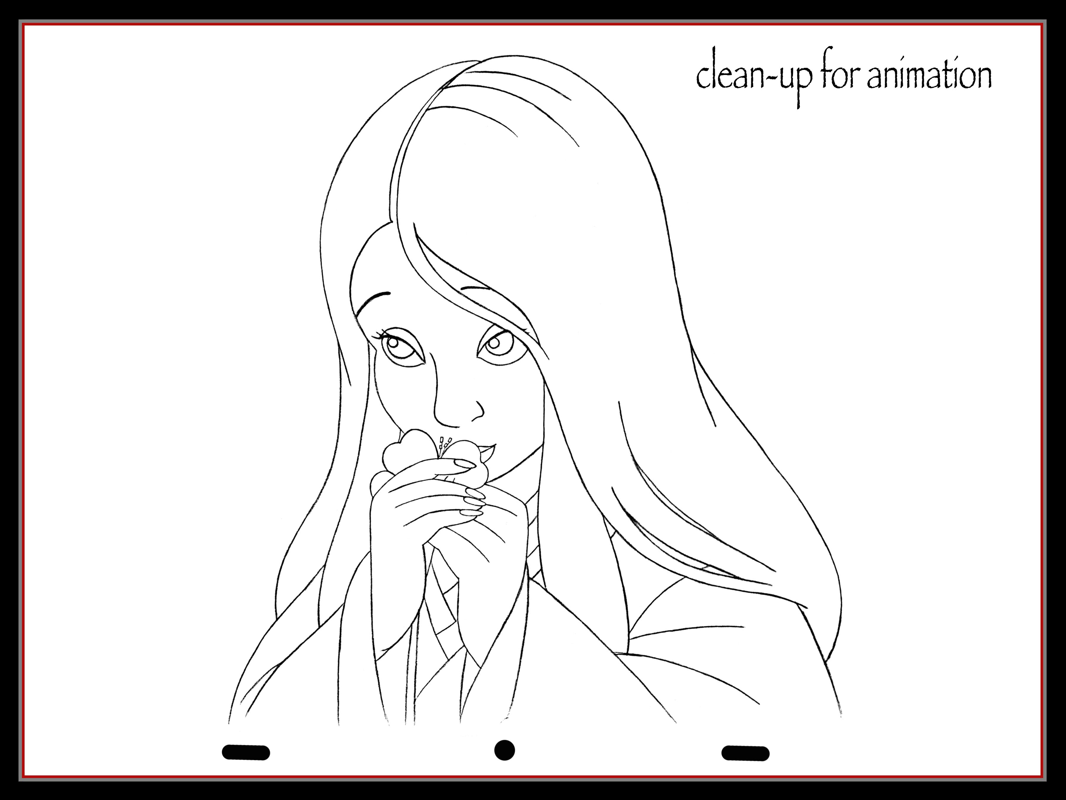 3600x2700 K Sean Sullivan Art Blog Drawing - Disney Line Drawings