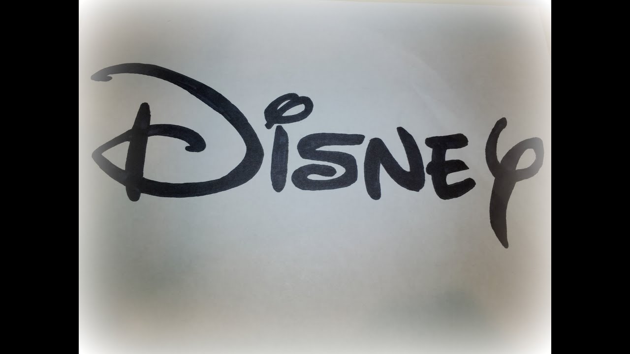 1280x720 how to draw the disney logo logo drawing - Disney Logo Drawing