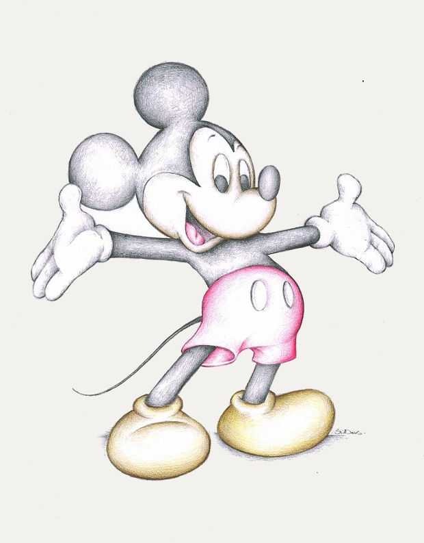 Disney Mickey Mouse Drawing