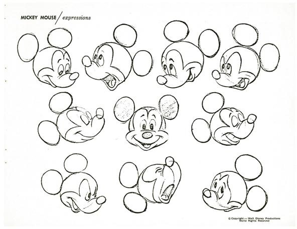 592x457 how to draw disney's most famous cartoon character mickey mouse - Disney Mickey Mouse Drawing