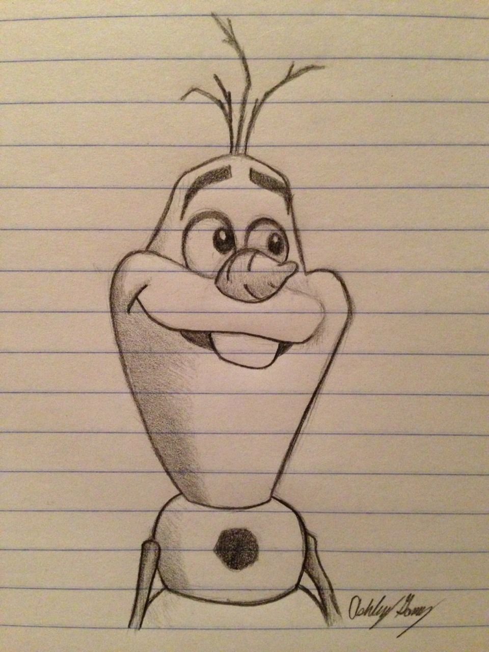 960x1280 sometimes i like to close my eyes and imagine what it'd be like - Disney Olaf Drawing