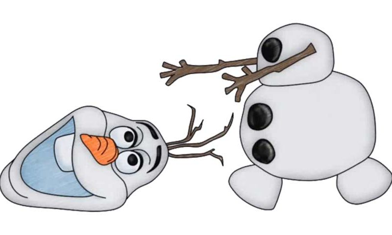800x480 Disney Characters Archives - Disney Olaf Drawing
