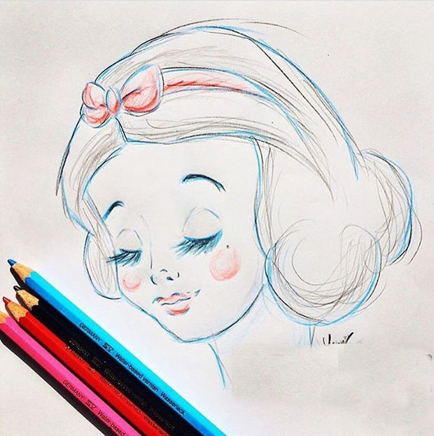 Disney Pencil Sketches At PaintingValley Com Explore Collection Of Disney Pencil Sketches