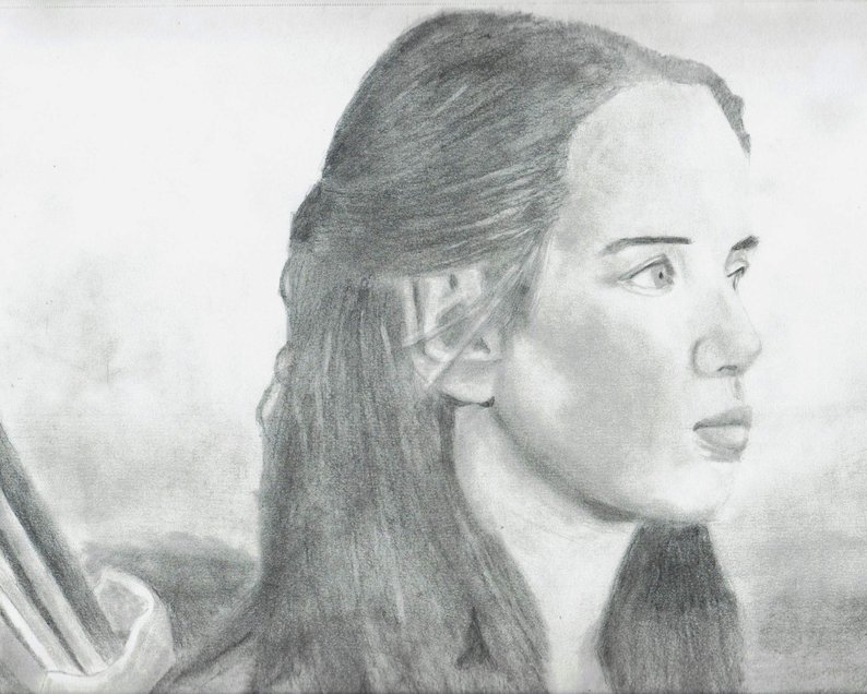 794x636 Printable Disney Pencil Drawing Fan Art Susan Pevensie From Etsy - Disney Pencil Drawings