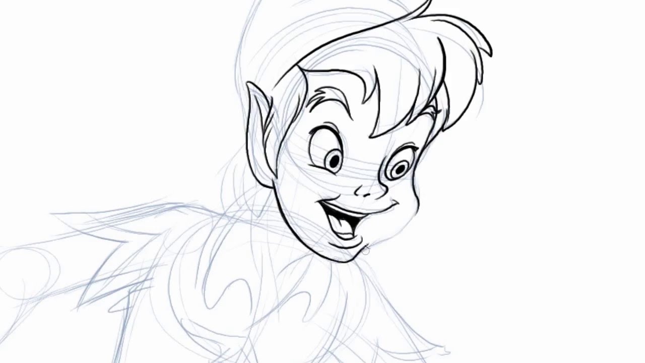 1280x720 how to draw peter pan from disney's peter pan - Disney Peter Pan Drawings