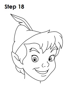 300x388 how to draw peter pan - Disney Peter Pan Drawings