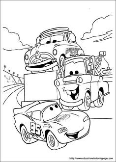 236x330 beautiful disney pixar cars characters coloring pages c - Disney Pixar Cars Drawings