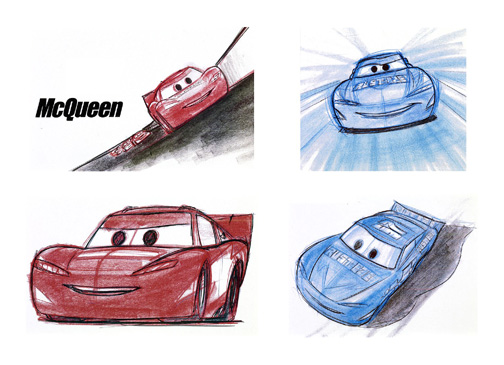 504x365 disney pixar cars the art of cars live - Disney Pixar Cars Drawings