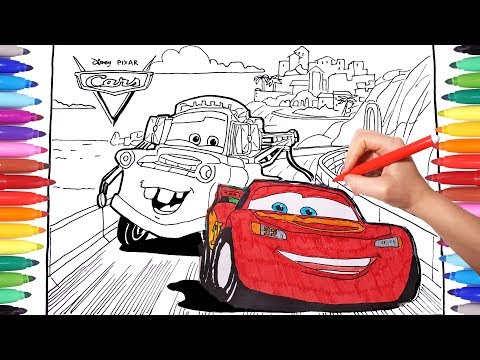 480x360 disney pixar cars drawing and coloring - Disney Pixar Cars Drawings