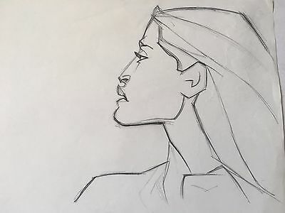 400x300 disney pocahontas original production animation drawing - Disney Pocahontas Drawings